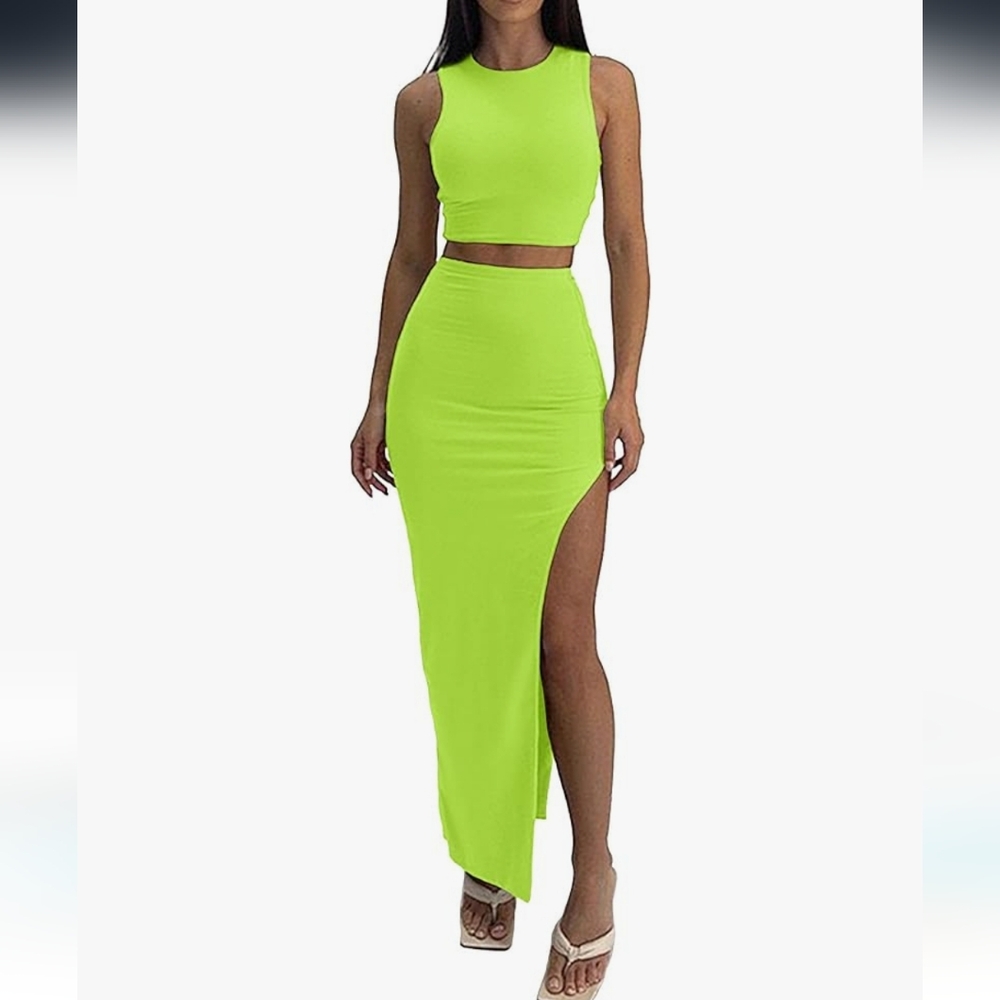 Two Piece Maxi Summer Set
